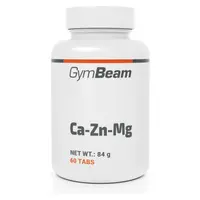 GymBeam VÁPNIK + ZINOK + HORČÍK - 60 TAB Minerálna látka, , veľkosť