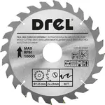 Pílový kotúč do dreva, 125 mm x 40 T, Drel