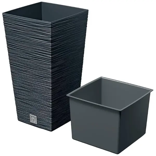 Květináč Furu Square - antracit DFSH300-S433