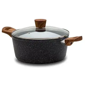 Hrnec granit s pokličkou "Nature" 24cm