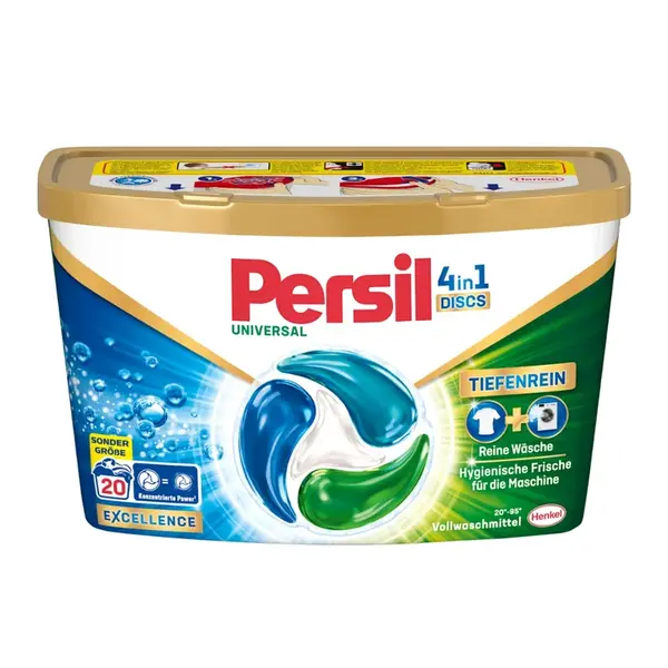 Persil discs univerzálne kapsule na pranie 4v1 20 ks