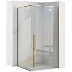 Sprchový kout Fargo Rea K6614 120x90x195 gold