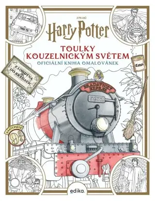 Harry Potter: Toulky kouzelnickým světem - oficiální kniha omalovánek - Paula Rozelle Hanback