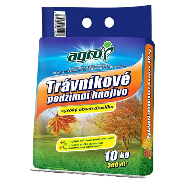 Agro trávníkové podzimní hnojivo, 10 kg