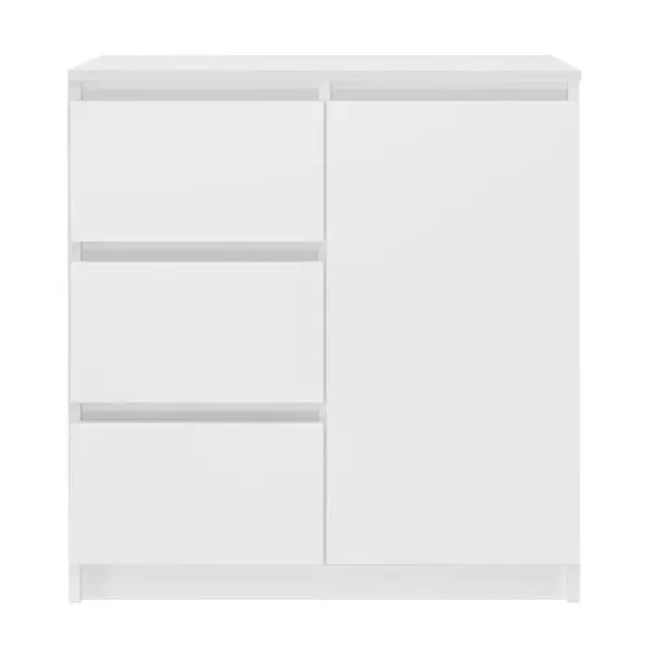 Komoda 1D3S bílá