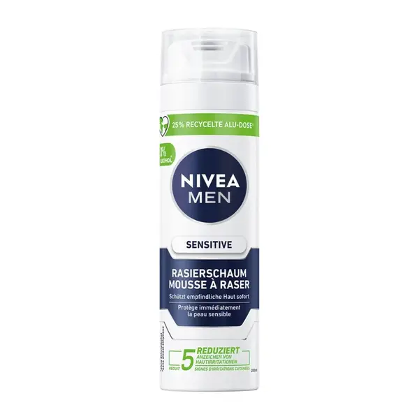 Nivea Men pěna na holení pro muže Sensitive 200 ml