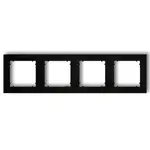 Rámček čierny mat 12MR-4