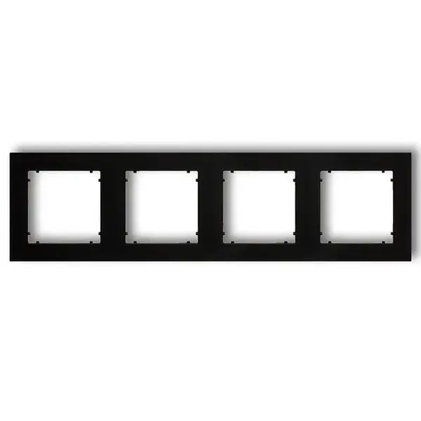 Rámček čierny mat 12MR-4