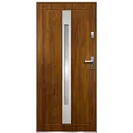 Dvere vchodové Jupiter P55 90P zlatý dub