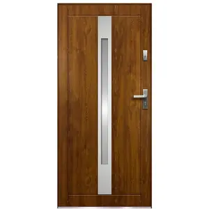 Dvere vchodové Jupiter P55 90P zlatý dub