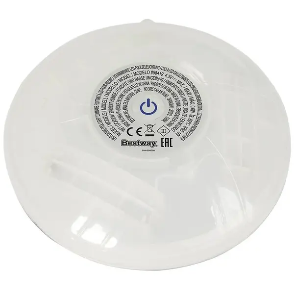 Plávajúce LED bazénové svetlo 4 farby 58419