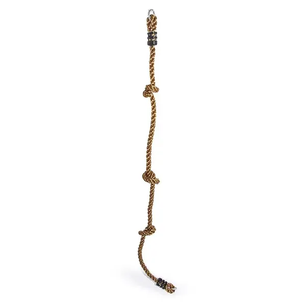 Lezecké lano 3 hrubé uzly