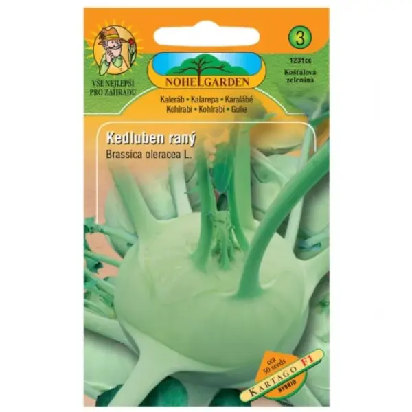 Kaleráb skorý biely Kartago F1 - hybrid