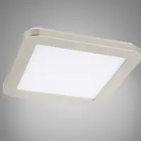 Stropné svietidlo LED Nexit 22,5x22,5 cm 12W LED IP44 Satén+Biela 3000k