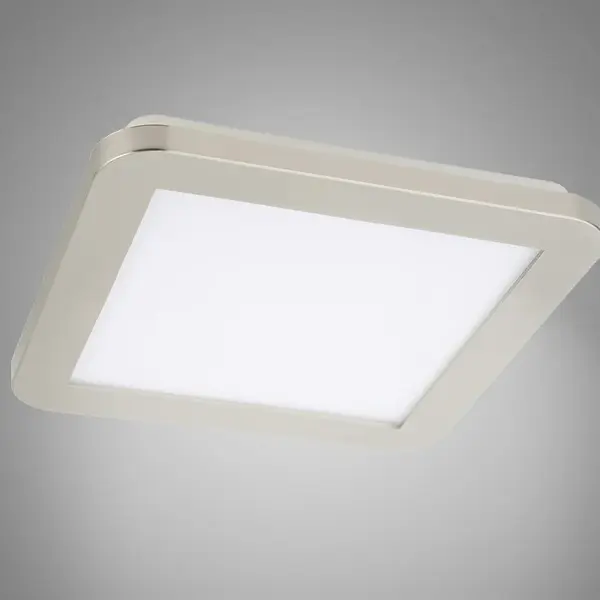 Stropné svietidlo LED Nexit 22,5x22,5 cm 12W LED IP44 Satén+Biela 3000k