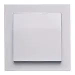 Vypínač jednopólový Cubus bílý 28500      