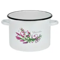 Hrnec zdob. Levandule 3l 18cm bez pokličky
