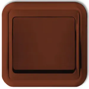 L 4WPT-1 vypínač Liza jendotlivý hnedý