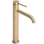Umývadlová batéria vysoká Rea Clif zlatá kartáčovaná