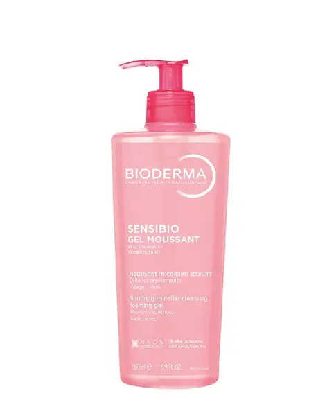 BIODERMA Sensibio Gel Moussant čisticí pěnivý gel pro citlivou pleť 500 ml
