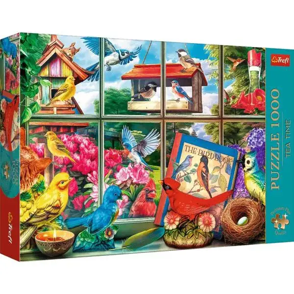 Trefl Puzzle 1000 Premium Plus Quality Tea Time Svět ptáků
