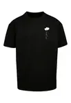 Men's T-shirt Love In The Air Heavy Oversize black