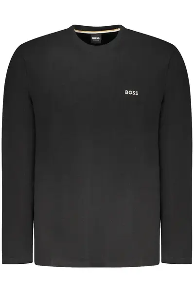 BOSS MEN&#39;S BLACK SWEATER