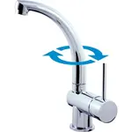 RAV SLEZÁK Seina drezová batéria s otočným ramienkom chróm se908.0/3 SE908.03