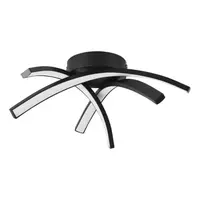 LED stropné osvetlenie Eglo DESTRO-E čierna 74077