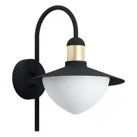 Nástenné svetlo Eglo SIRMIONE pozink čierna 97285