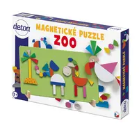 Detoa Magnetické puzzle ZOO 1 ks