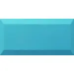 Obklad Ribesalbes Chic Colors teal bisiel 10x20 cm lesk CHICC1778