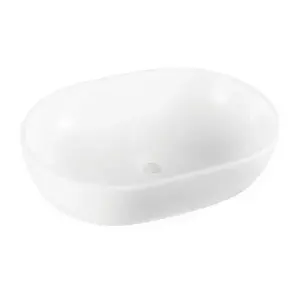 Umývadlo na dosku Glacera Vallone 59x41 cm bez prepadu VA594114