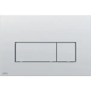 Ovládacie tlačidlo Alca plast chróm mat M572