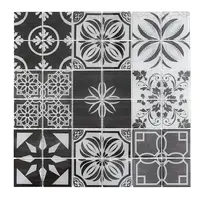 Sklenená mozaika Premium Mosaic černobílá 30x30 cm lesk PATCHWORK300