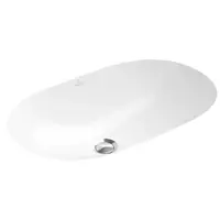 Villeroy & Boch O.novo zápustné umývadlo 60x35 cm bez otvoru pre batériu, bez prepadu 41626001