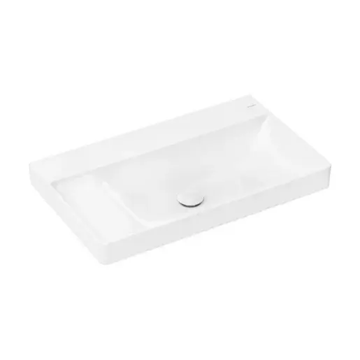 Hansgrohe Xelu Q umývadlo 80x48 cm bez otvoru pre batériu, bez prepadu 61032450