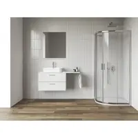 Ravak Blix II sprchový kút štvrťkruh 90x90 cm 3BM70C00Z1