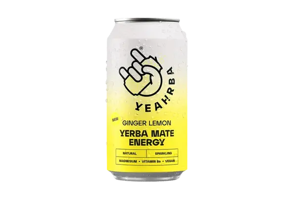 YEAHRBA Mate energy Ginger Lemon 330 ml