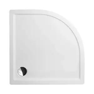 Roth Flat Round sprchová vanička štvrťkruhová 90x90 cm akrylát 8000116