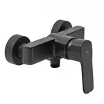 Sprchová batéria SAT Cube Way bez sprchového setu 150 mm čierna matná CU268C