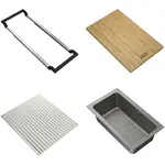 Súprava príslušenstva Franke k drezu ALL-IN 3 - držiak, doska na krájanie, miska a odkvapkávač 112.0655.483