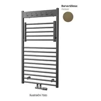 Isan Flexi s háčky radiátor flexi s háčikmi 113,5x60 cm mosadz metalíza DFLH11350600MO