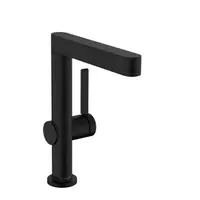 Hansgrohe Finoris umývadlová batéria s otočným ramienkom matná čierna 76060670