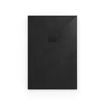 Sprchová vanička obdĺžniková SAT Alek 120x80 cm liaty mramor čierna SATALEK12080