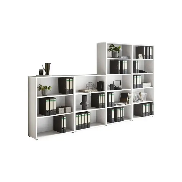 MID.YOU REGÁL NA DOKUMENTY, bílá, 337,6/185,6/33 cm