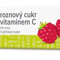 Dr. Max Hroznový cukr s vitaminem C malina 14 pastilek