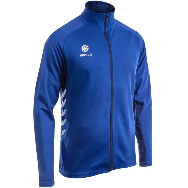 NIDELO TRAINING ZIP JACKET NANTES Tréninková mikina, tmavě modrá, velikost
