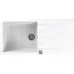 Alveus Granitový drez Cadit 50, biela, 100 x 50 cm