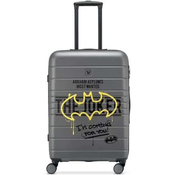 RONCATO WARNER DC M Cestovný kufor, tmavo sivá, veľkosť